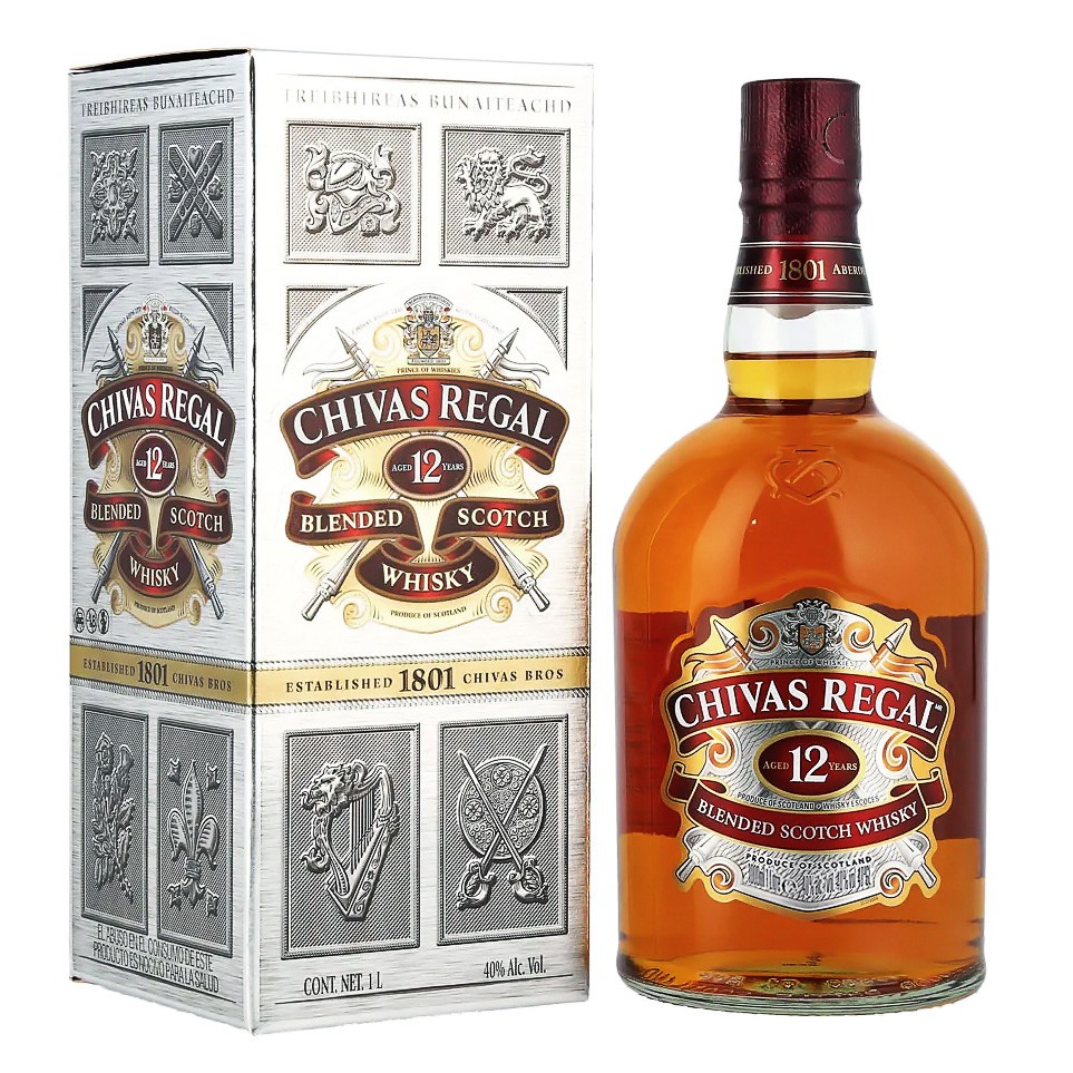 Whisky Chivas Regal 12 Aos 40