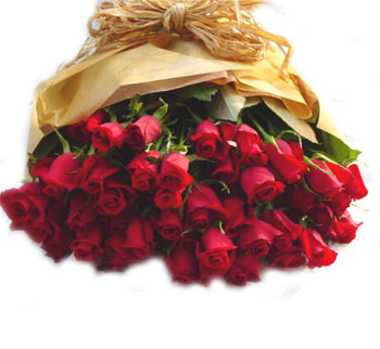 Bouquet en 70 Rosas Ecuatorianas